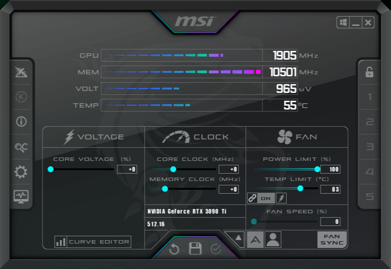 GeForce RTX® 4090 SUPRIM X 24G Video Card